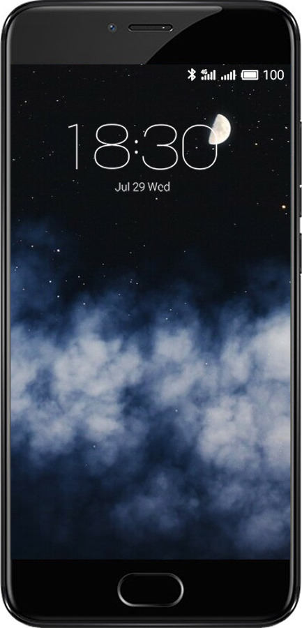 2D пластиковий чехол Нічне небо для Meizu Pro 6 - 6450t-293 изображение 