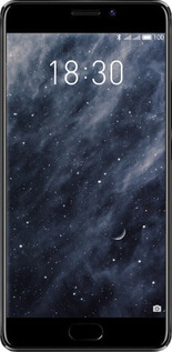 Силиконовый чехол Голубые облака, Голубая луна для Meizu Pro 7 Plus - 6398u-1131 изображение 