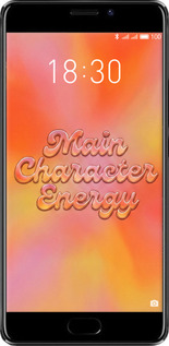 2D пластиковый чехол Aura Gradient Main Character Energy Aesthetic Y2K для Meizu Pro 7 Plus - 6783t-1131 изображение 
