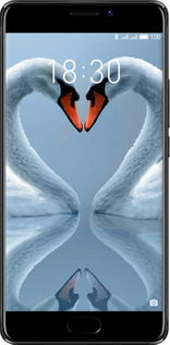 Силіконовий чехол Лебеді для Meizu Pro 7 - 6007u-1044 изображение 