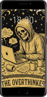 Силиконовый чехол The Overthinker для Meizu Pro 7 - 6774u-1044 изображение 