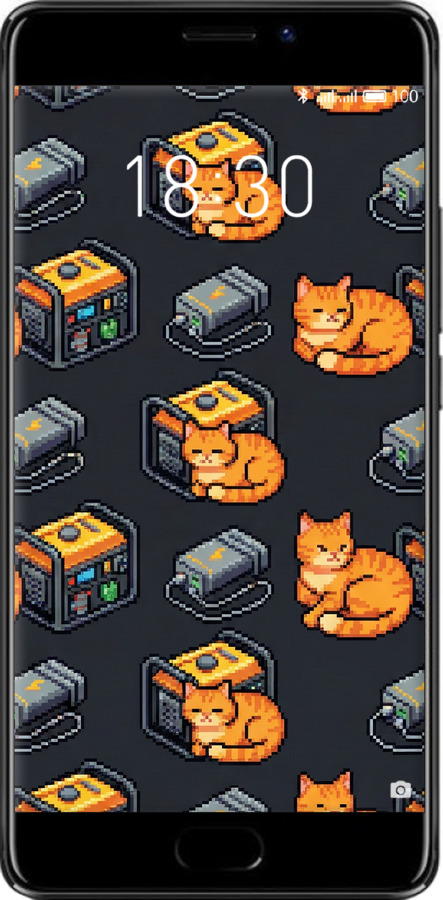 Силиконовый чехол Autonomous Zone для Meizu Pro 7 - 6771u-1044 изображение 