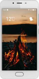 2D пластиковый чехол Огонь для Meizu U10 - 6021t-415 изображение 
