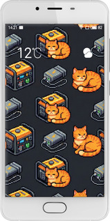 2D пластиковый чехол Autonomous Zone для Meizu U10 - 6771t-415 изображение 