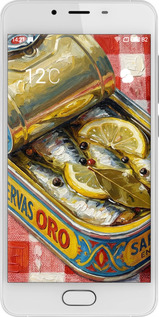 2D пластиковый чехол Vintage Sardine Tin Phone для Meizu U10 - 6772t-415 изображение 