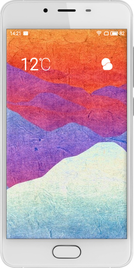 2D пластиковый чехол Горный закат для Meizu U10 - 6479t-415 изображение 
