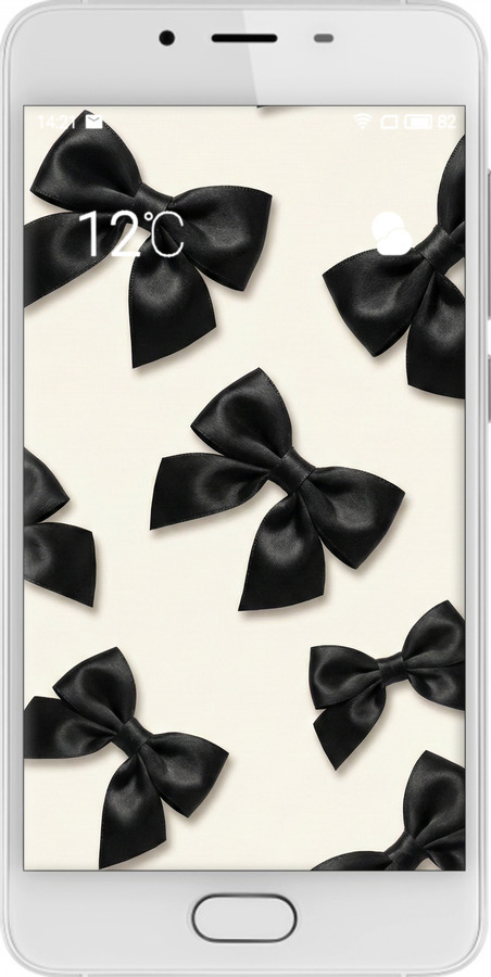 2D пластиковый чехол Dark Coquette для Meizu U10 - 6765t-415 изображение 