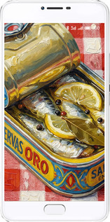 2D пластиковый чехол Vintage Sardine Tin Phone для Meizu U20 - 6772t-416 изображение 