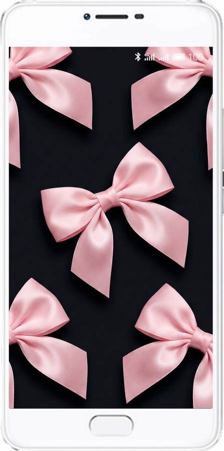 2D пластиковый чехол Coquette Ribbons Dark Coquette для Meizu U20 - 6767t-416 изображение 