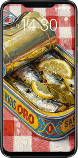 Силиконовый чехол Vintage Sardine Tin Phone для Meizu X8 - 6772u-1601 изображение 