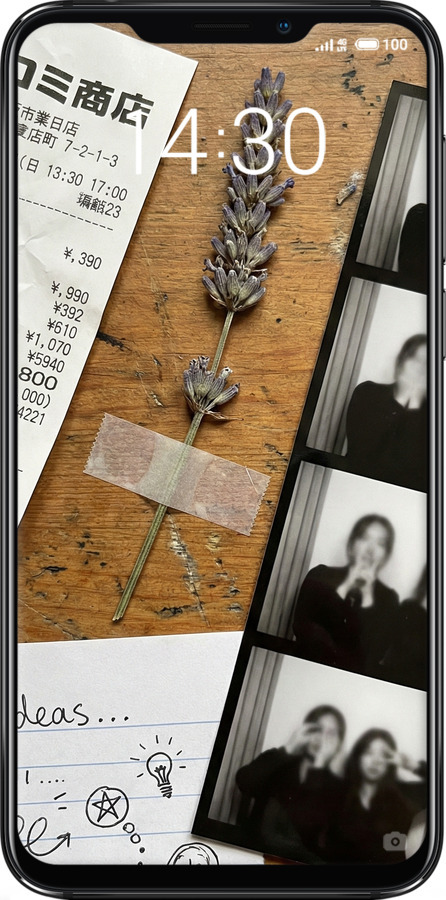 Силиконовый чехол Aesthetic Scrapbook Collage для Meizu X8 - 6773u-1601 изображение 