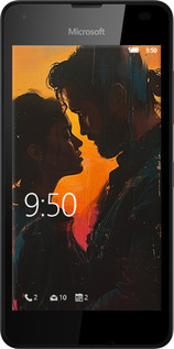 Силіконовий чехол Кохання на полотні для Microsoft Lumia 550 - 6067u-343 изображение 