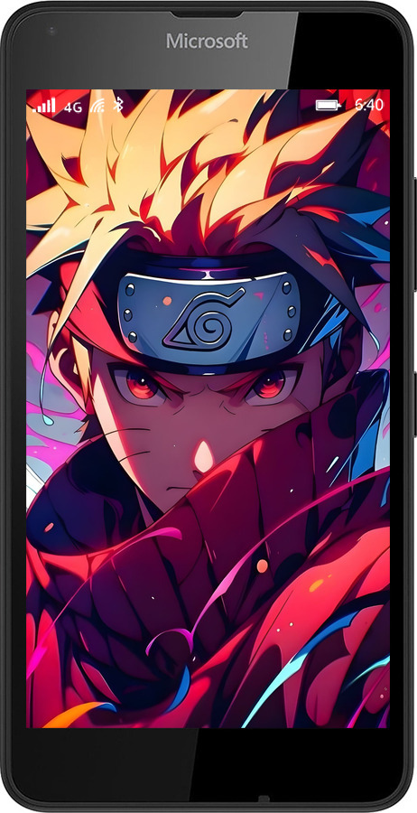 2D пластиковый чехол Наруто для Microsoft Lumia 640 - 6274t-273 изображение 