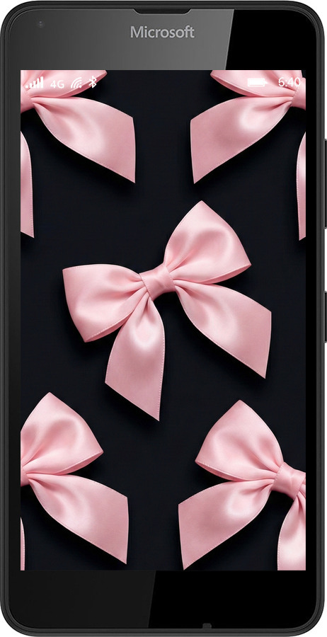 2D пластиковый чехол Coquette Ribbons Dark Coquette для Microsoft Lumia 640 - 6767t-273 изображение 