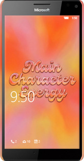 3D пластиковый глянцевый чехол Aura Gradient Main Character Energy Aesthetic Y2K для Microsoft Lumia 950 XL Dual Sim - 6783c-407 изображение 