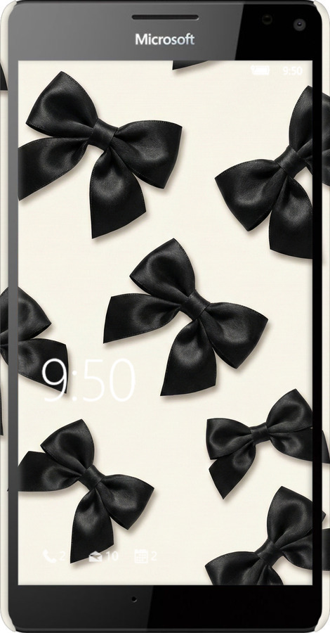 3D пластиковий глянцевий чехол Dark Coquette для Microsoft Lumia 950 XL Dual Sim - 6765c-407 изображение 