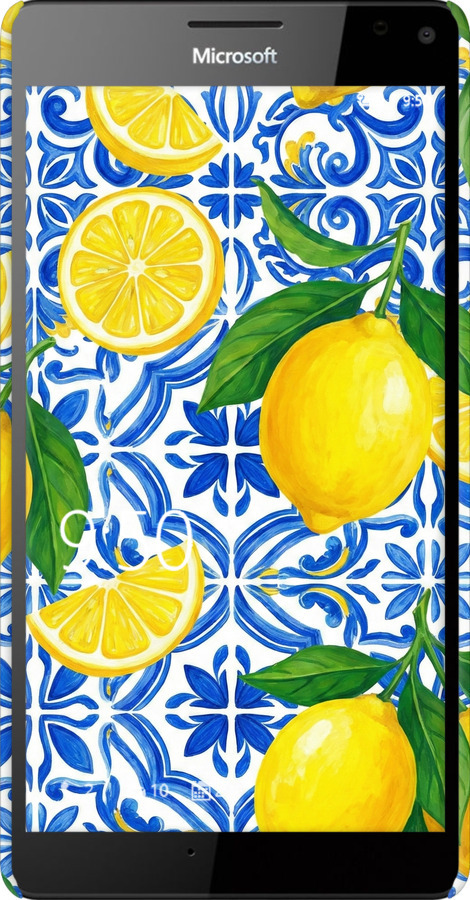 3D пластиковий глянцевий чехол Grocery Girl Italian Summer для Microsoft Lumia 950 XL Dual Sim - 6766c-407 изображение 