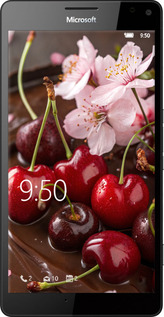 Силіконовий чехол Вишня у шоколаді для Microsoft Lumia 950 XL Dual Sim - 6698u-407 изображение 