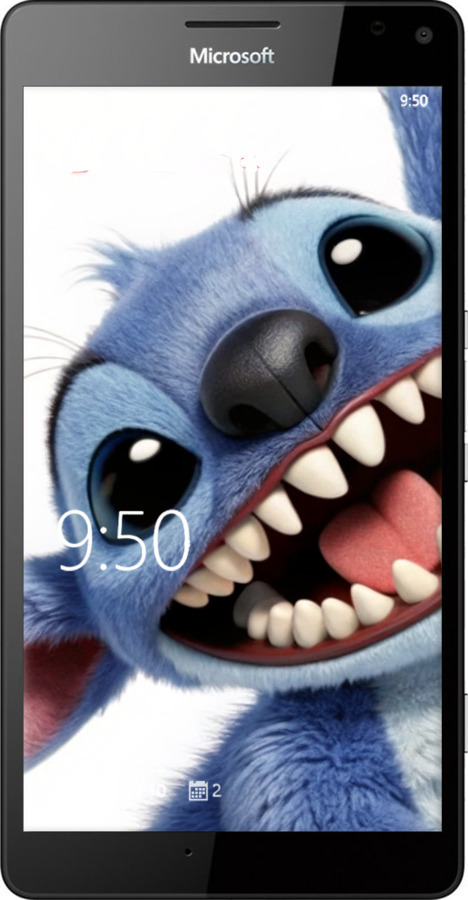 Силіконовий чехол Стіч для Microsoft Lumia 950 XL Dual Sim - 6684u-407 изображение 