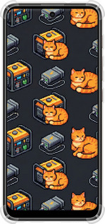 Силикон с усиленными углами чехол Autonomous Zone для Motorola E40 - 6771sp-2660 изображение 