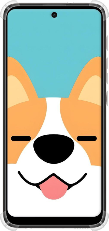 Силикон с усиленными углами чехол Корги для Motorola E40 - 6280sp-2660 изображение 
