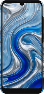 3D пластиковий матовий чехол Liquid Chrome для Motorola E6i - 6781m-2355 изображение 