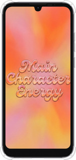 Силикон с усиленными углами чехол Aura Gradient Main Character Energy Aesthetic Y2K для Motorola E6s - 6783sp-2001 изображение 