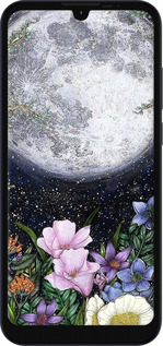 Силиконовый чехол Полночь в саду II для Motorola E6s - 6424u-2001 изображение 