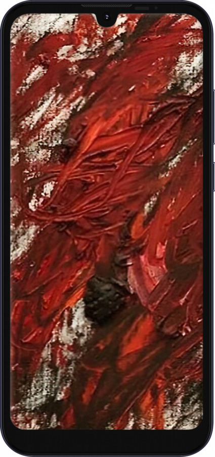 Силиконовый чехол Абстрактная композиция в красных тонах для Motorola E6i - 6541u-2355 изображение 