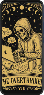 Силиконовый чехол The Overthinker для Motorola E7 Plus - 6774u-2107 изображение 