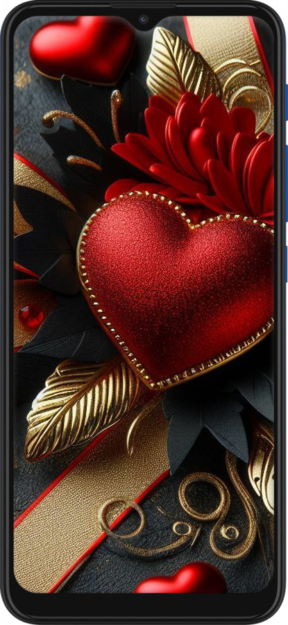 Силиконовый чехол Сердечки v2 для Motorola E7 Plus - 5832u-2107 изображение 
