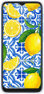 Силикон с усиленными углами чехол Grocery Girl Italian Summer для Motorola E7 Power - 6766sp-2284 изображение 