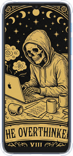 Силикон с усиленными углами чехол The Overthinker для Motorola E7 Power - 6774sp-2284 изображение 