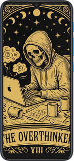 Силиконовый чехол The Overthinker для Motorola E7 Power - 6774u-2284 изображение 