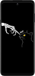 Силиконовый чехол Кошка для Motorola Edge 20 Lite - 6505u-2496 изображение 