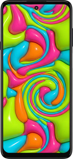 Силиконовый чехол Y2K Jelly Dream для Motorola Edge 20 Lite - 6780u-2496 изображение 