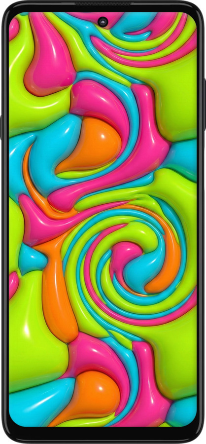 Силиконовый чехол Y2K Jelly Dream для Motorola Edge 20 Lite - 6780u-2496 изображение 
