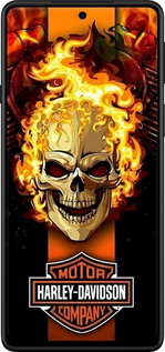 TPU чехол Харлей девидсон для Motorola Edge 20 - 6370b-2497 изображение 