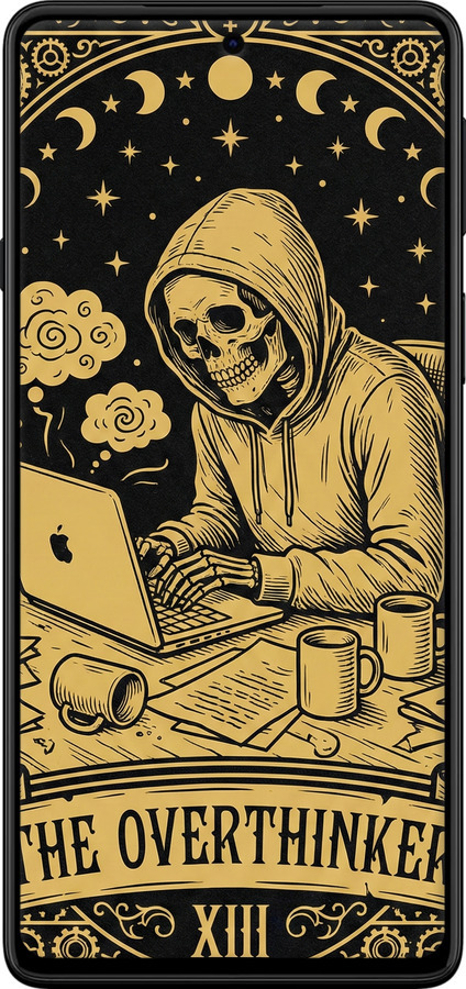 TPU чехол The Overthinker для Motorola Edge 20 - 6774b-2497 изображение 