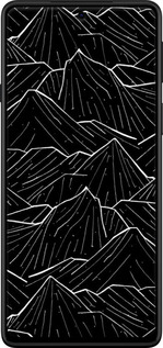 Силиконовый чехол С изображением Темных гор для Motorola Edge 20 - 6489u-2497 изображение 