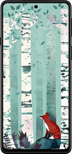 Силиконовый чехол Лис в зелёном лесу для Motorola Edge 20 - 6547u-2497 изображение 