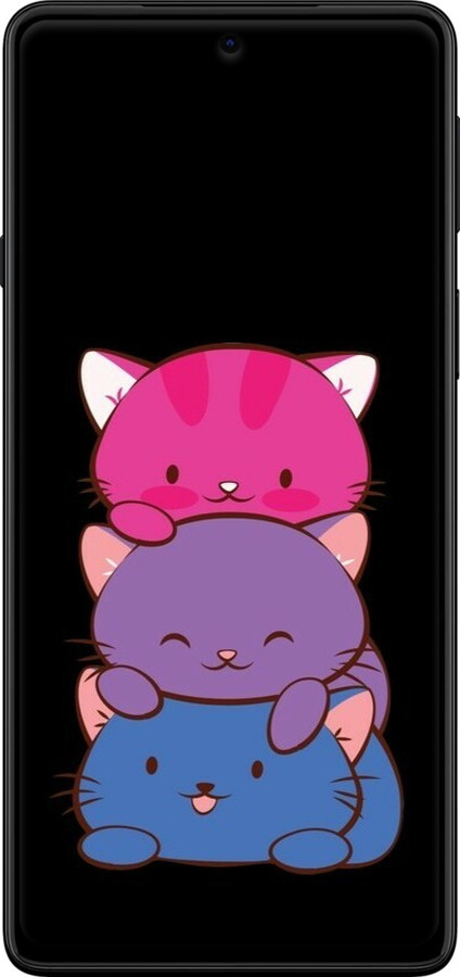 Силіконовий чехол Милі котятка для Motorola Edge 20 - 6518u-2497 изображение 