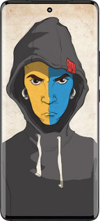 Силиконовый чехол Злой подросток для Motorola Edge 30 Fusion 5G - 1053u-3198 изображение 