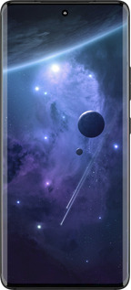 Силиконовый чехол Планеты в синем космосе для Motorola Edge 30 Fusion 5G - 171u-3198 изображение 