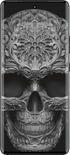 Силиконовый чехол skull-ornament для Motorola Edge 30 Fusion 5G - 4101u-3198 изображение 