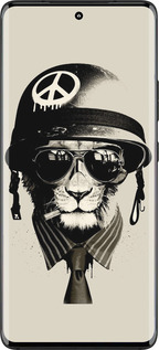 Силиконовый чехол tattoo soldier для Motorola Edge 30 Fusion 5G - 4165u-3198 изображение 