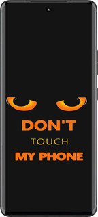 Силиконовый чехол Don't touch the phone для Motorola Edge 30 Fusion 5G - 4261u-3198 изображение 