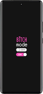 Силиконовый чехол Bitch mode для Motorola Edge 30 Fusion 5G - 4548u-3198 изображение 