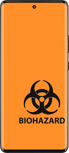 Силиконовый чехол biohazard 33 для Motorola Edge 30 Fusion 5G - 4851u-3198 изображение 