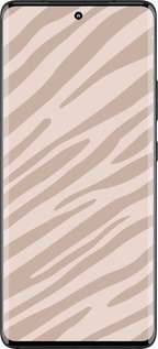 Силиконовый чехол Зебра беж для Motorola Edge 30 Fusion 5G - 4875u-3198 изображение 